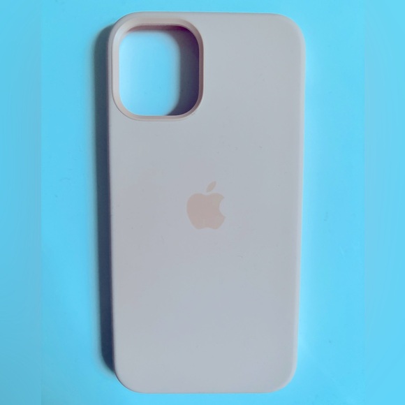 Apple iPhone 12 mini silicone case, peach color - Picture 1 of 1